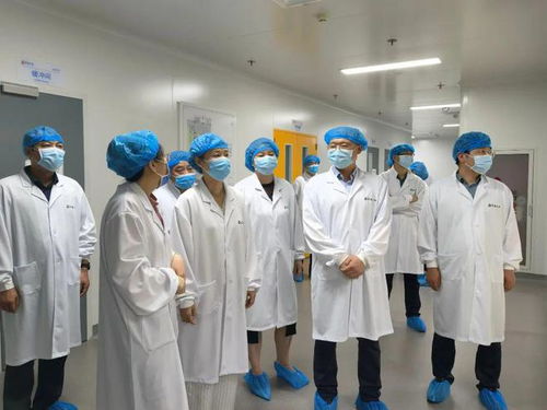 潢川县考察团到新乡华兰生物考察